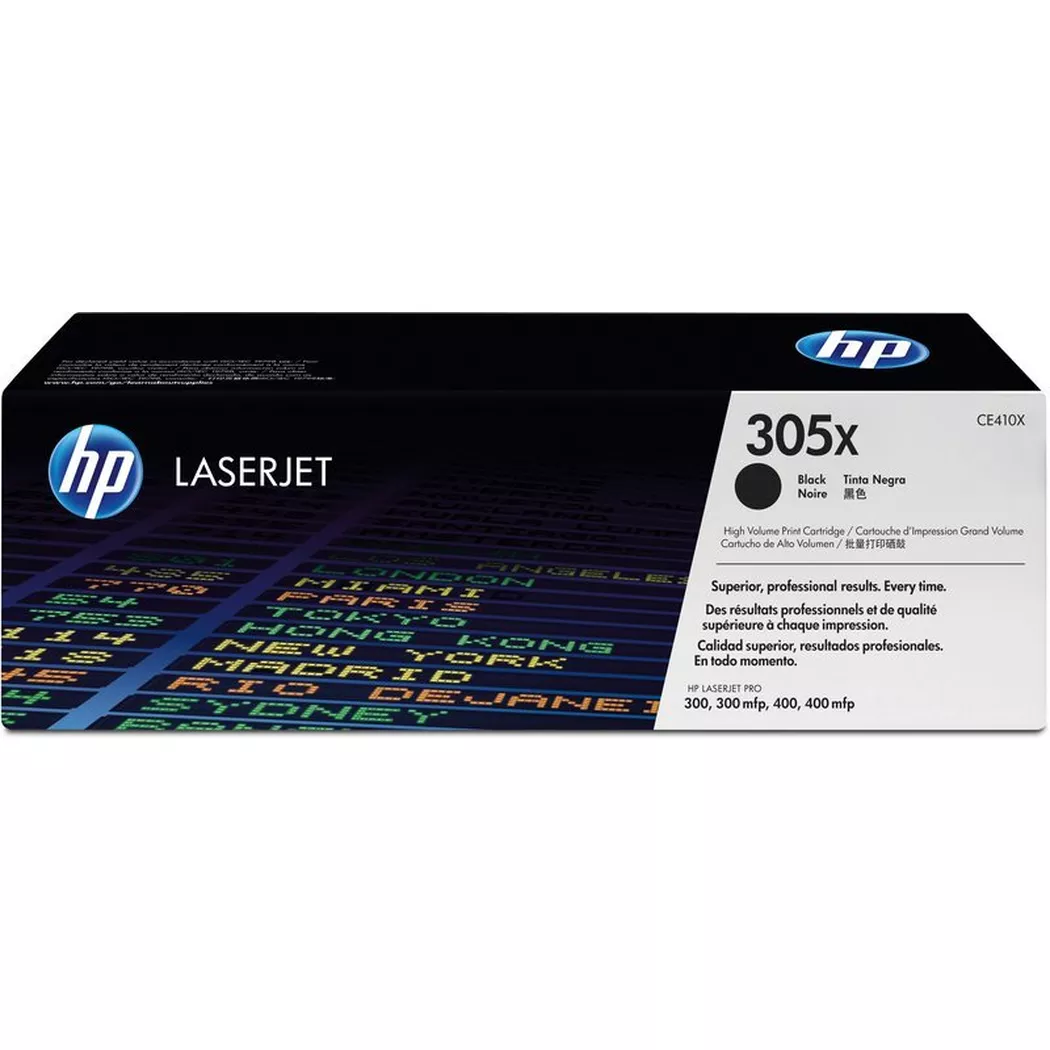 Hewlett-Packard – HP Toner-Modul 305X schwarz CE410X LJ Pro Color M375 4000 Seiten, One Size