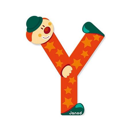 Janod Buchstaben Clown Y  