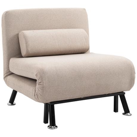 HOMCOM Chaise de couchage  