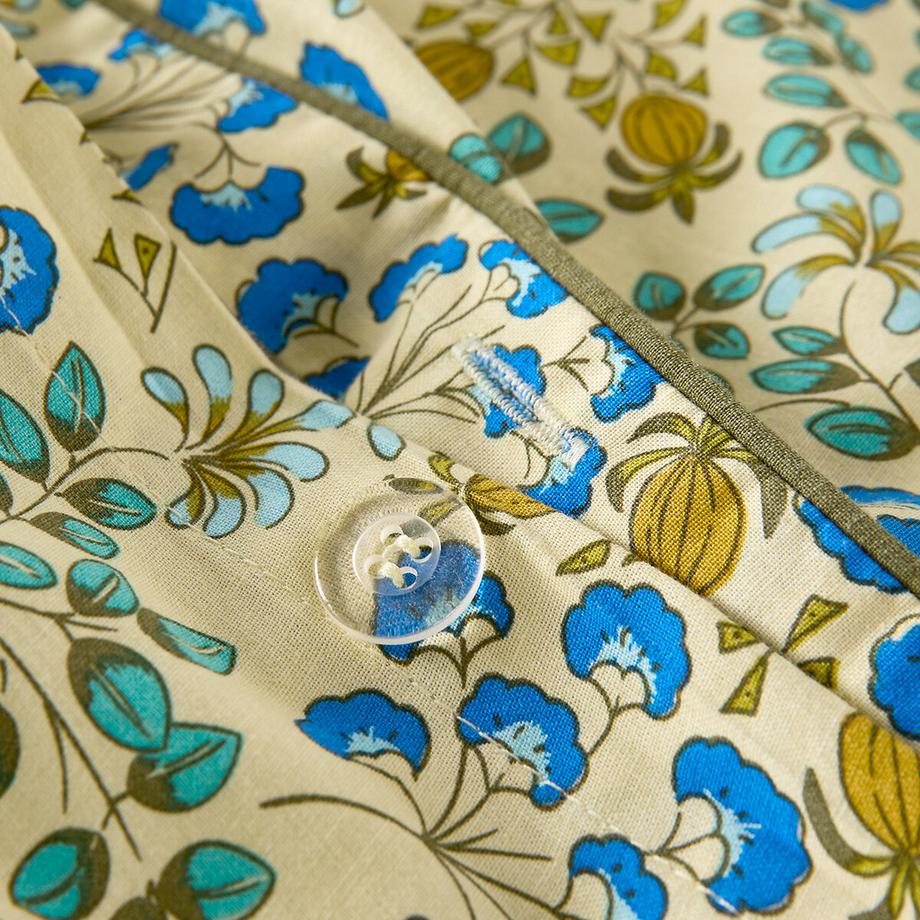 La Redoute Intérieurs Hanoi Copripiumino in cotone lavato con stampa floreale  
