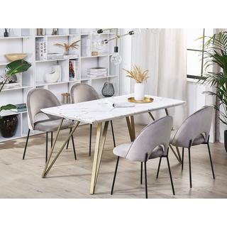 Beliani Table de repas en MDF Moderne MOLDEN  