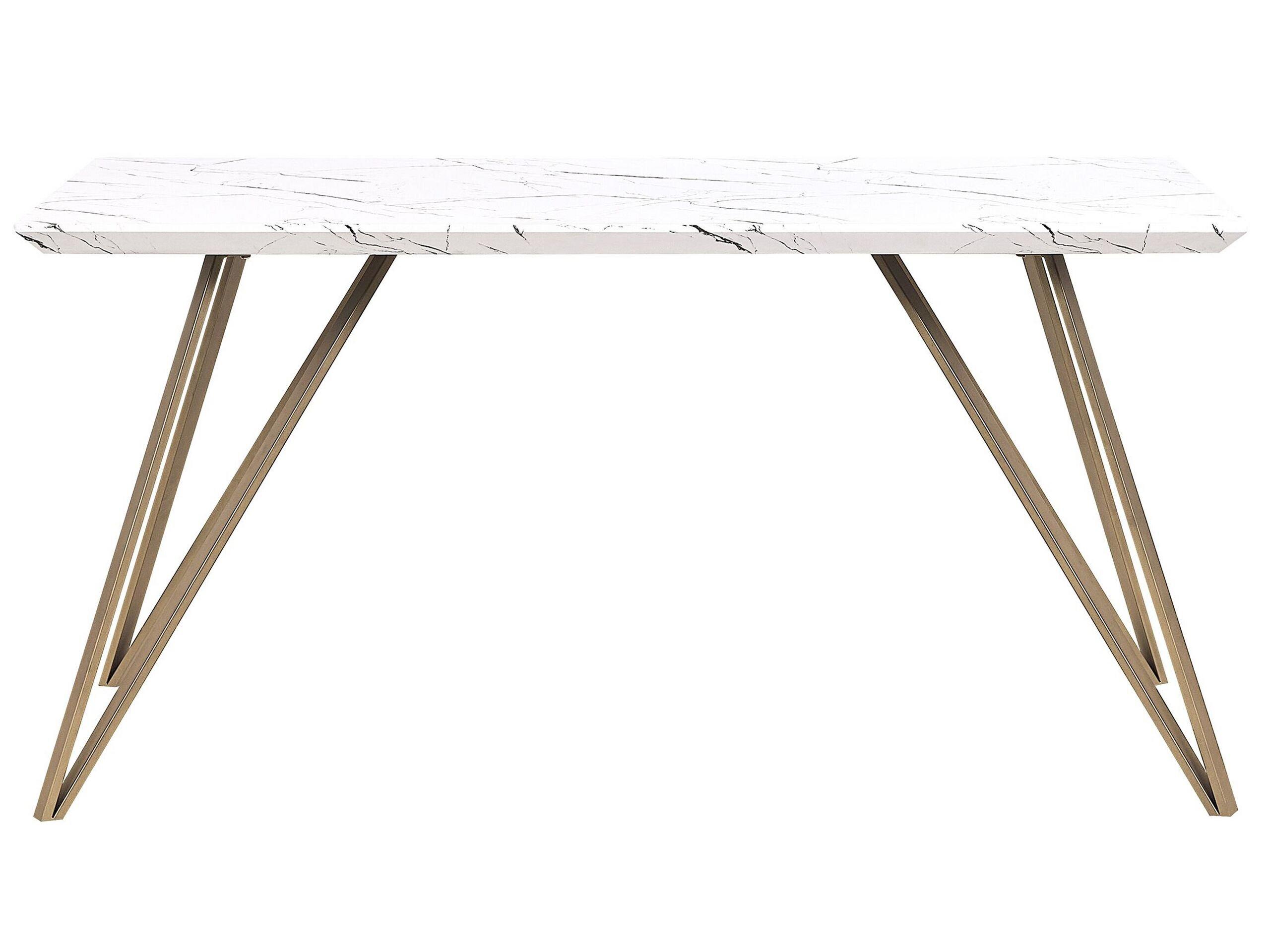 Beliani Table de repas en MDF Moderne MOLDEN  