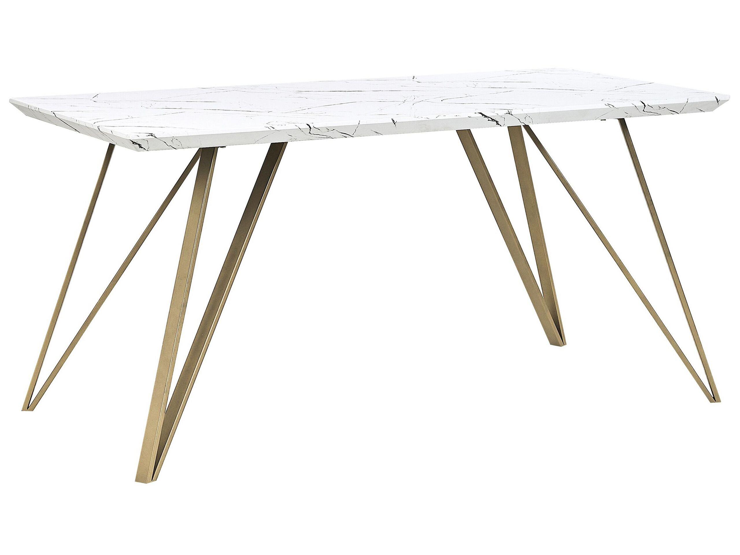 Beliani Table de repas en MDF Moderne MOLDEN  