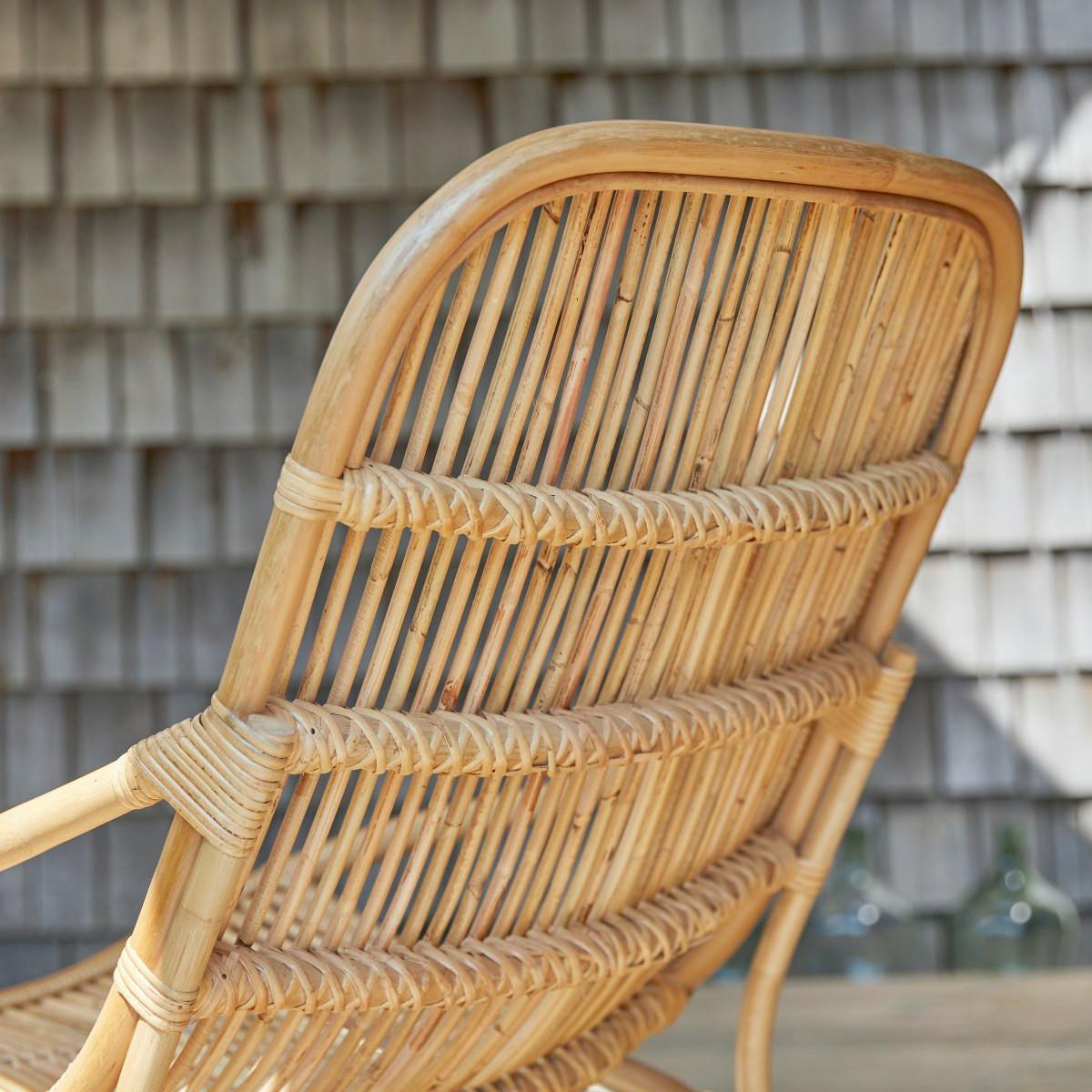 Tikamoon Gartensessel aus Rattan Pia  