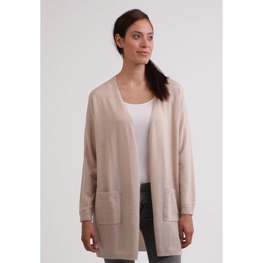 CASH-MERE.CH Kaschmir Long Cardigan  