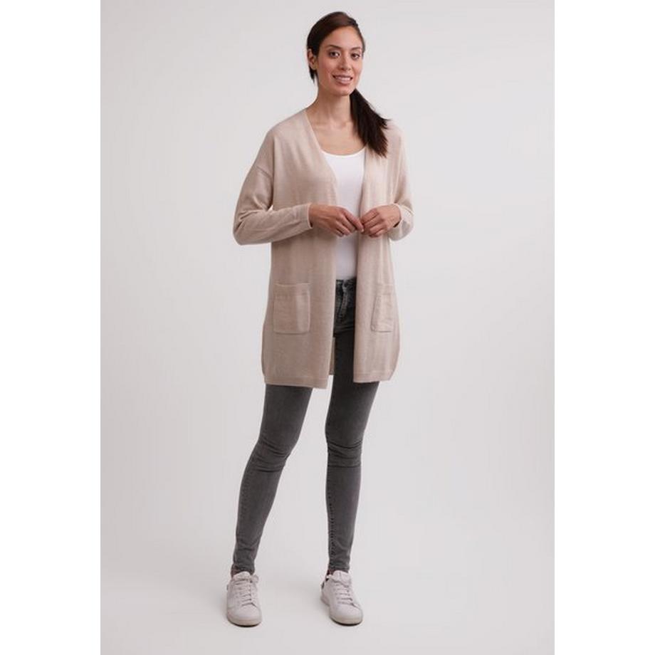CASH-MERE.CH Kaschmir Long Cardigan  