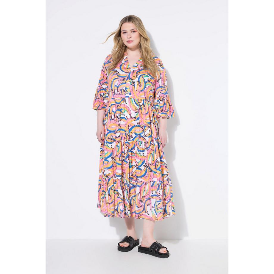 Studio Untold Robe Maxi Imprimé Bananes Volants  