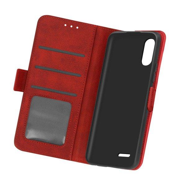 Avizar  Custodia LG K22 Portafoglio rosso 