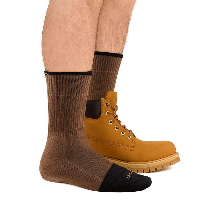 Darn Tough Vermont  Calze Uomo Lavoro in Lana Merino con Punta Imbottita Resistente 
