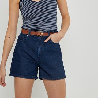 La Redoute Collections  Jeansshorts mit hohem Bund 