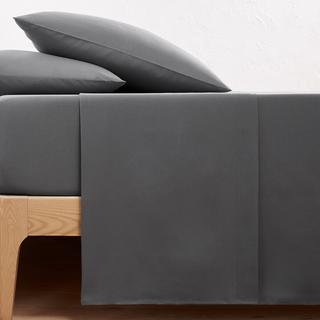 La Redoute Intérieurs Scenario Lenzuolo Piatto Tinta Unita in Cotone Biologico  