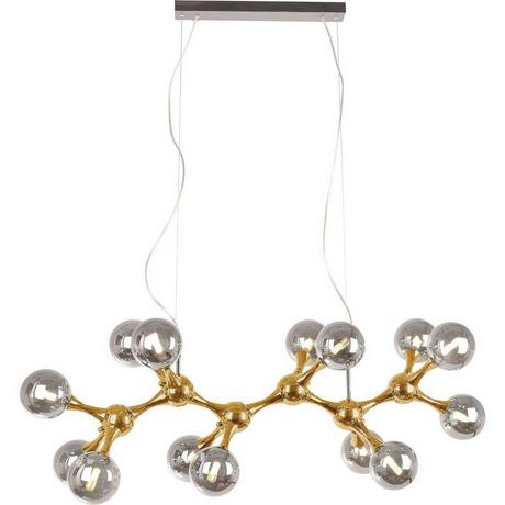 KARE Design Hängeleuchte Atomic Balls Brass 190  