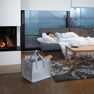 B2X Filzkorb mit Tragegriff  