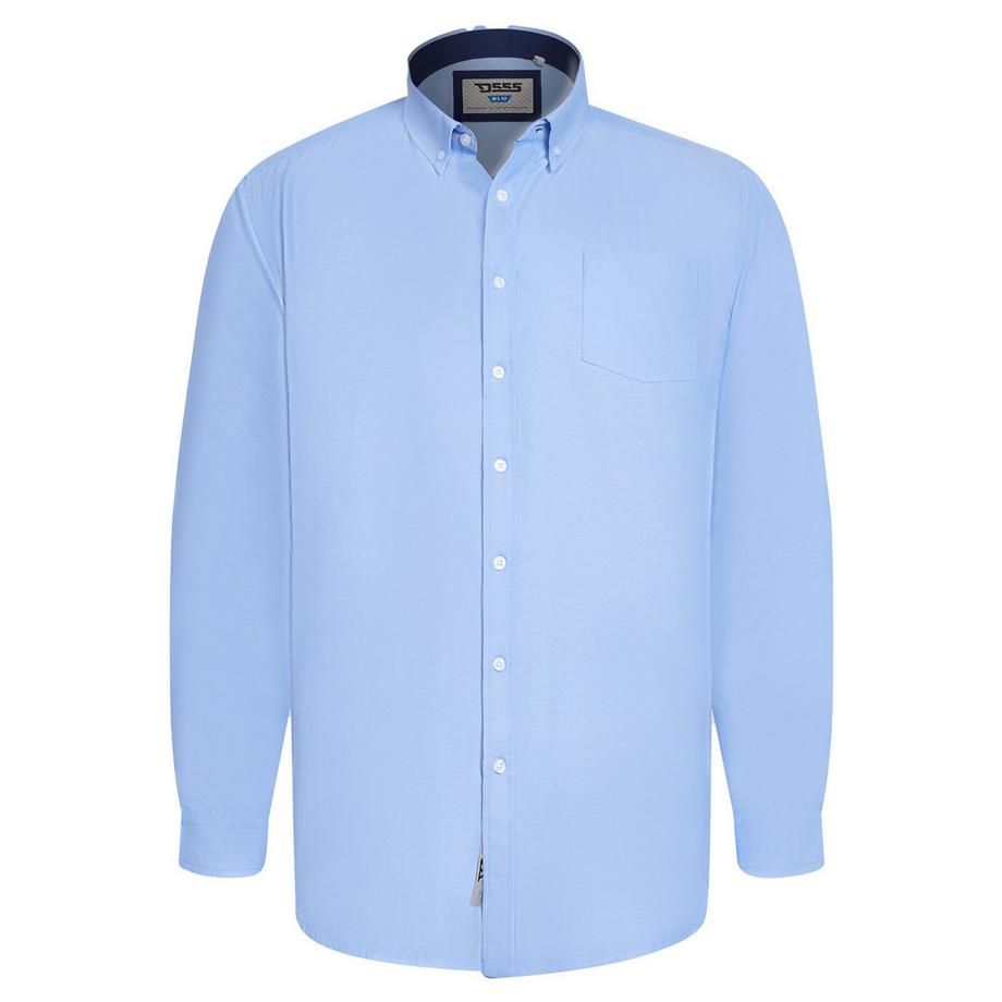 D555 Richard Camicia Alto Oxford Kingsize Manica Lunga