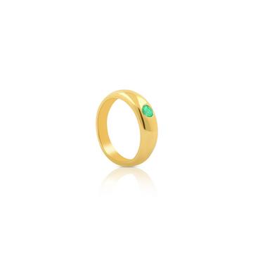 Bague de baptême en or 750