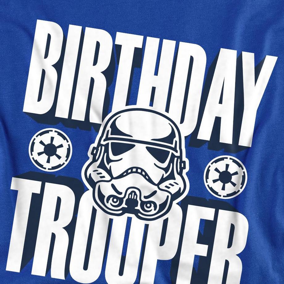 STAR WARS Birthday Trooper T-Shirt Maniche Lunghe  