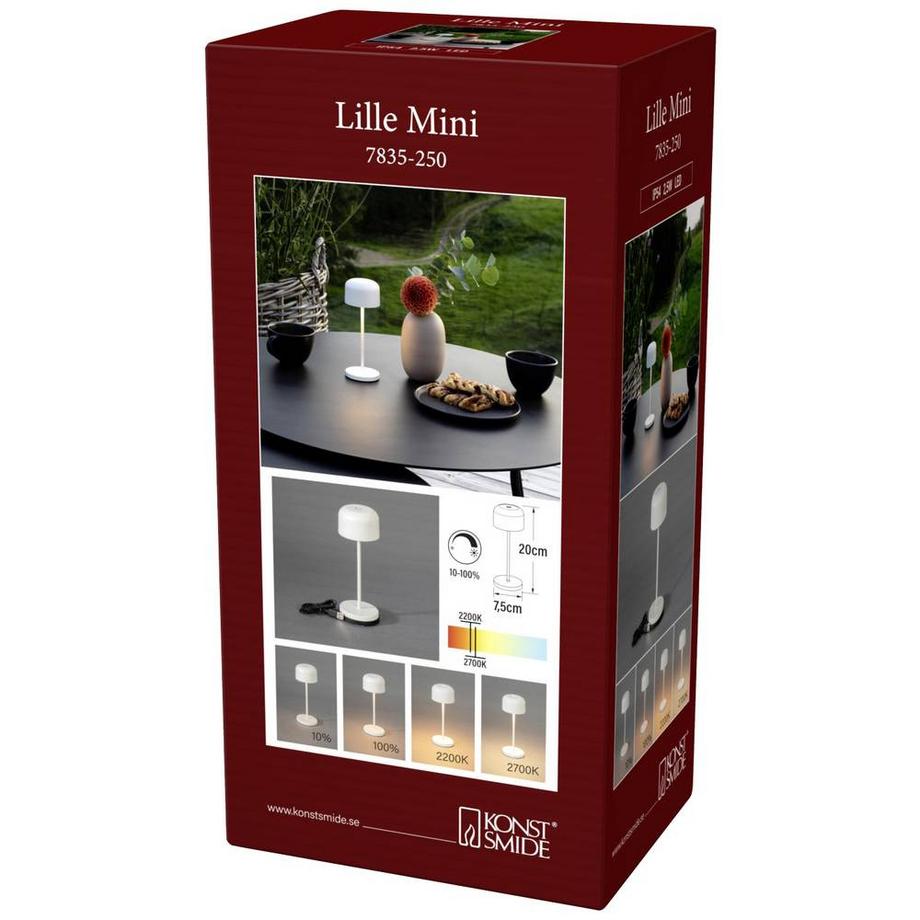 Konstsmide Lampe de table LED mini USB de Lille  