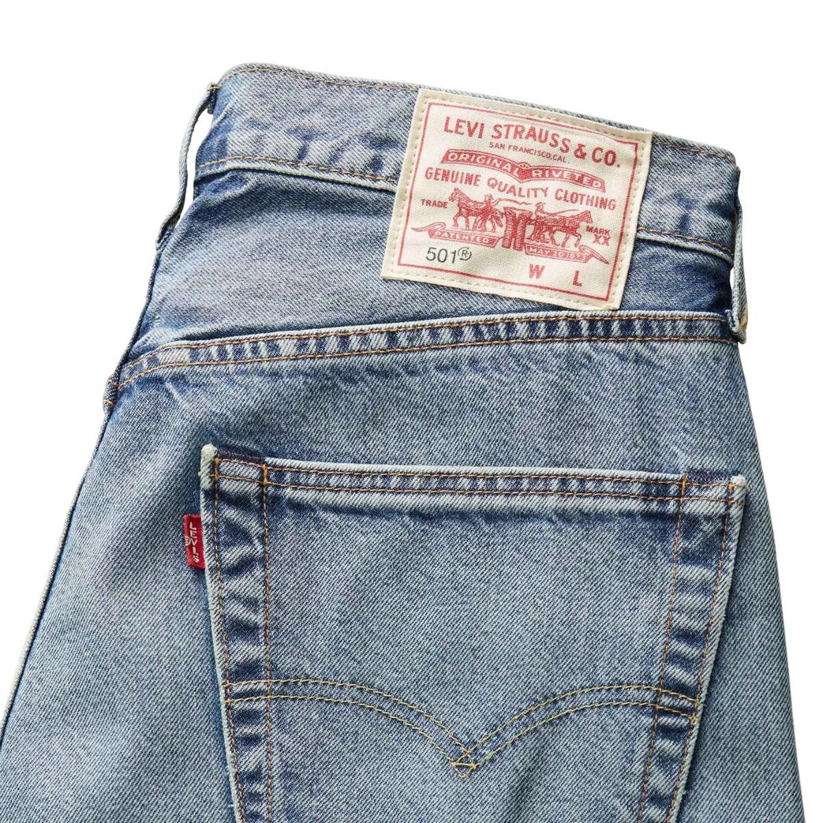Levis 501 Original Straight Leg Jeans  