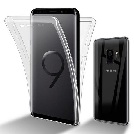 Cadorabo  Housse compatible avec Samsung Galaxy S9 - 360° Full Body Coque de protection - Protection frontale et dorsale, protection intégrale avec protection d'écran 