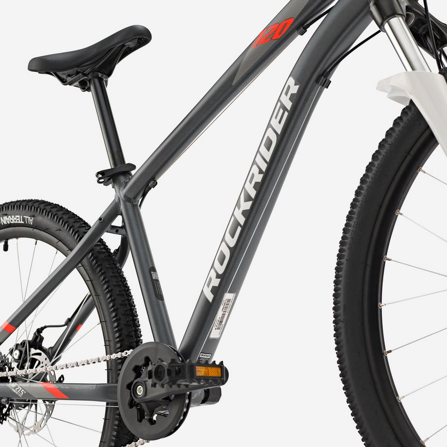 ROCKRIDER  VTT semi-rigide initiation cadre aluminium 
