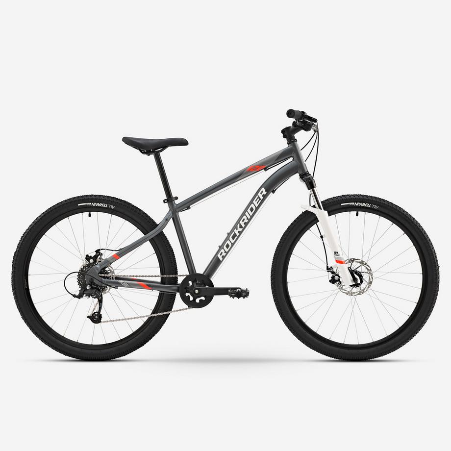 ROCKRIDER  VTT semi-rigide initiation cadre aluminium 