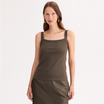 Tank Top mit Karree-Ausschnitt