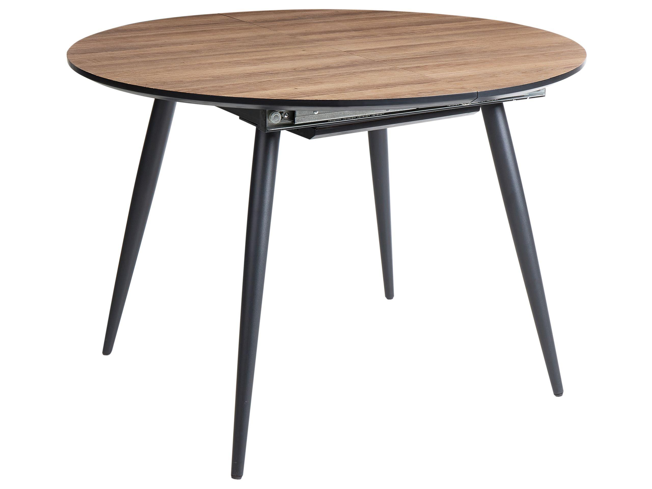 Beliani Ausziehbarer Esstisch aus MDF-Platte Modern SENIAC  