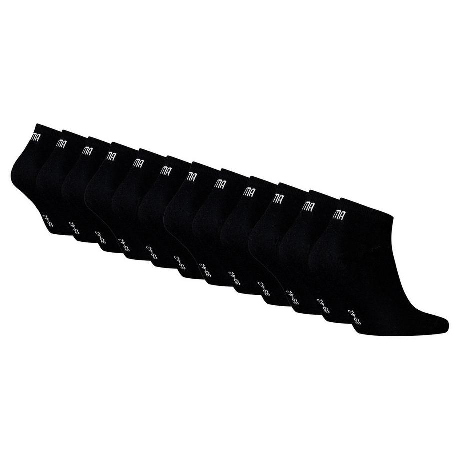 PUMA Pack de 12 Chaussettes Sneaker Stretch Unies  