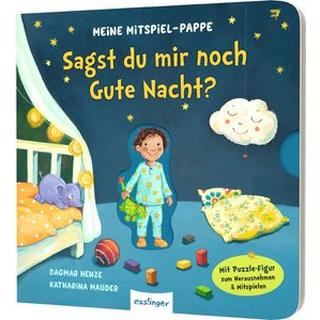 Meine Mitspiel-Pappe: Sagst du mir noch Gute Nacht? Mauder, Katharina; Henze, Dagmar (Illustrationen) Couverture rigide 