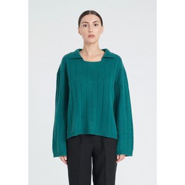 ZAYA 17 Pullover mit Claudine-Ausschnitt 6 Sohn - 100% Kaschmir