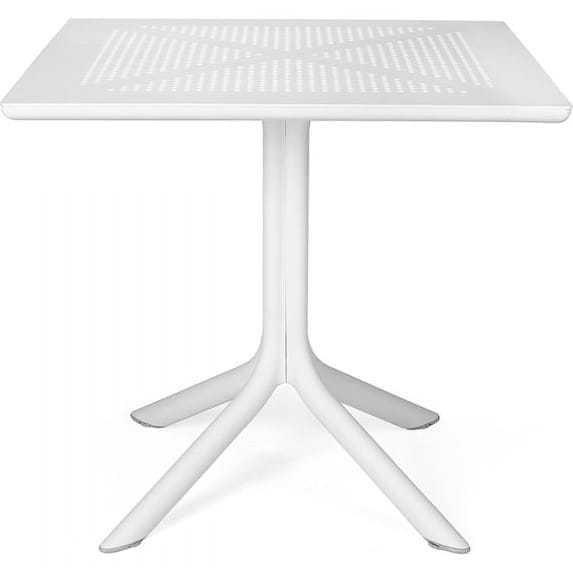 NARDI outdoor Attache table de jardin blanc 80  