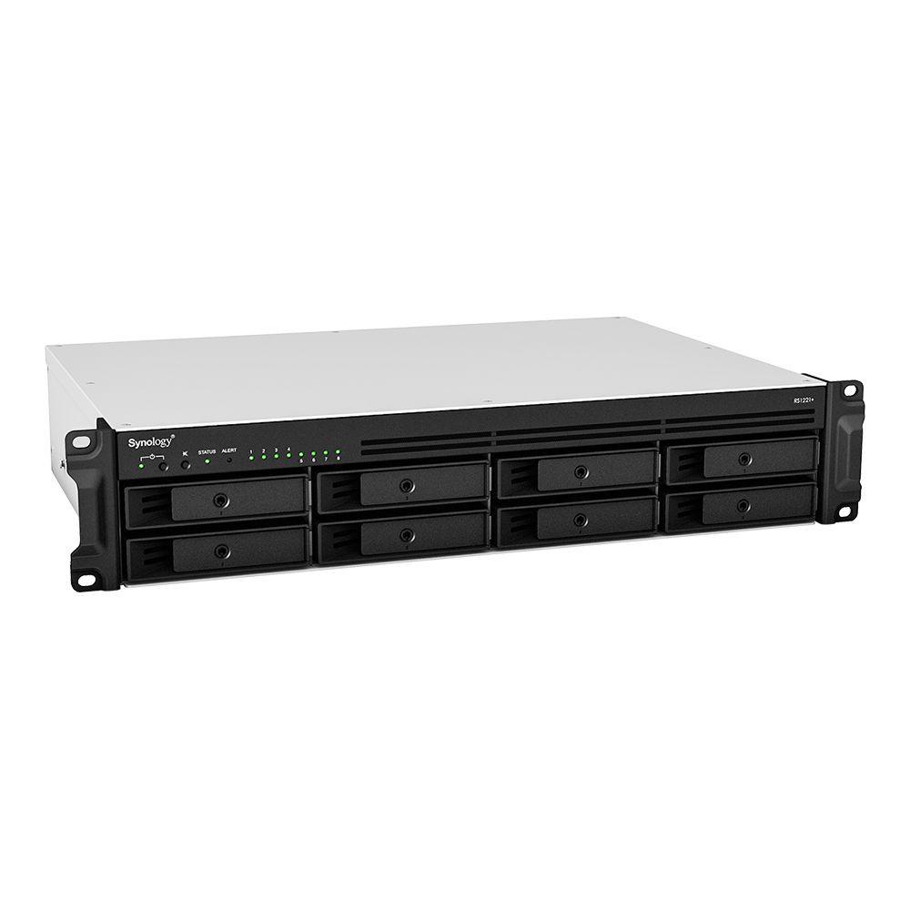Synology  RackStation RS1221+ NAS & Speicherserver Rack (2U) Ethernet/LAN Schwarz V1500B 