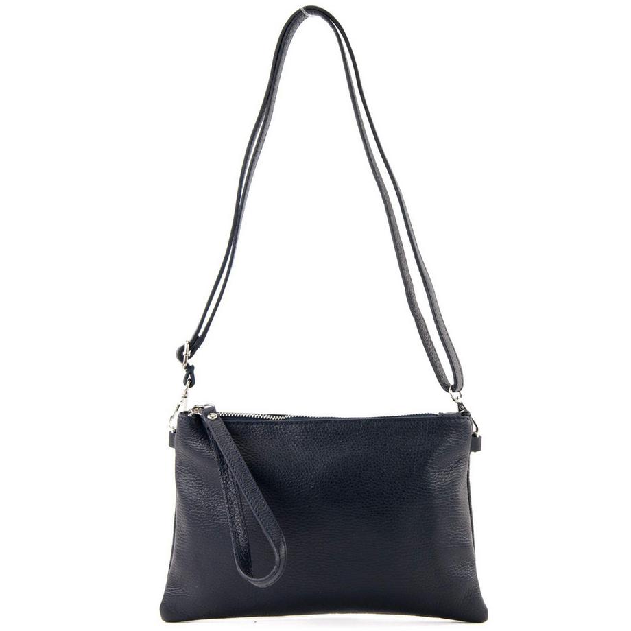 Pochette sac à bandoulière en cuir moyen