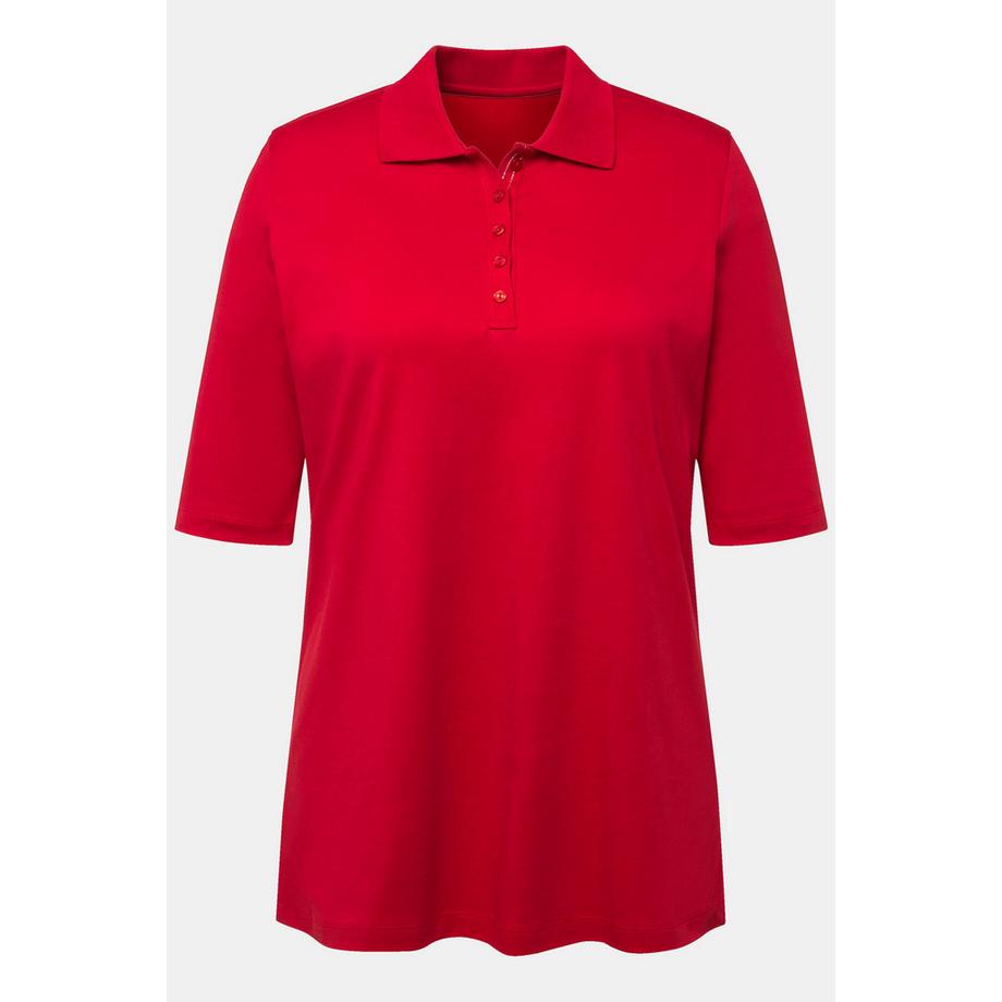 Ulla Popken Polo Classica Manica Corta  