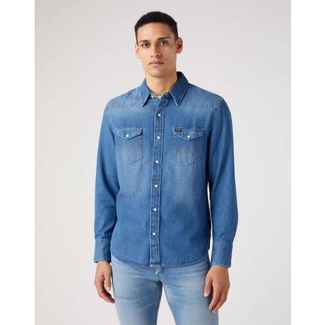 Wrangler 27MW Icon Regular Fit Camicia di Jeans  