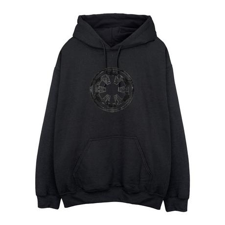 STAR WARS  Galactic Empire Plans Kapuzenpullover 