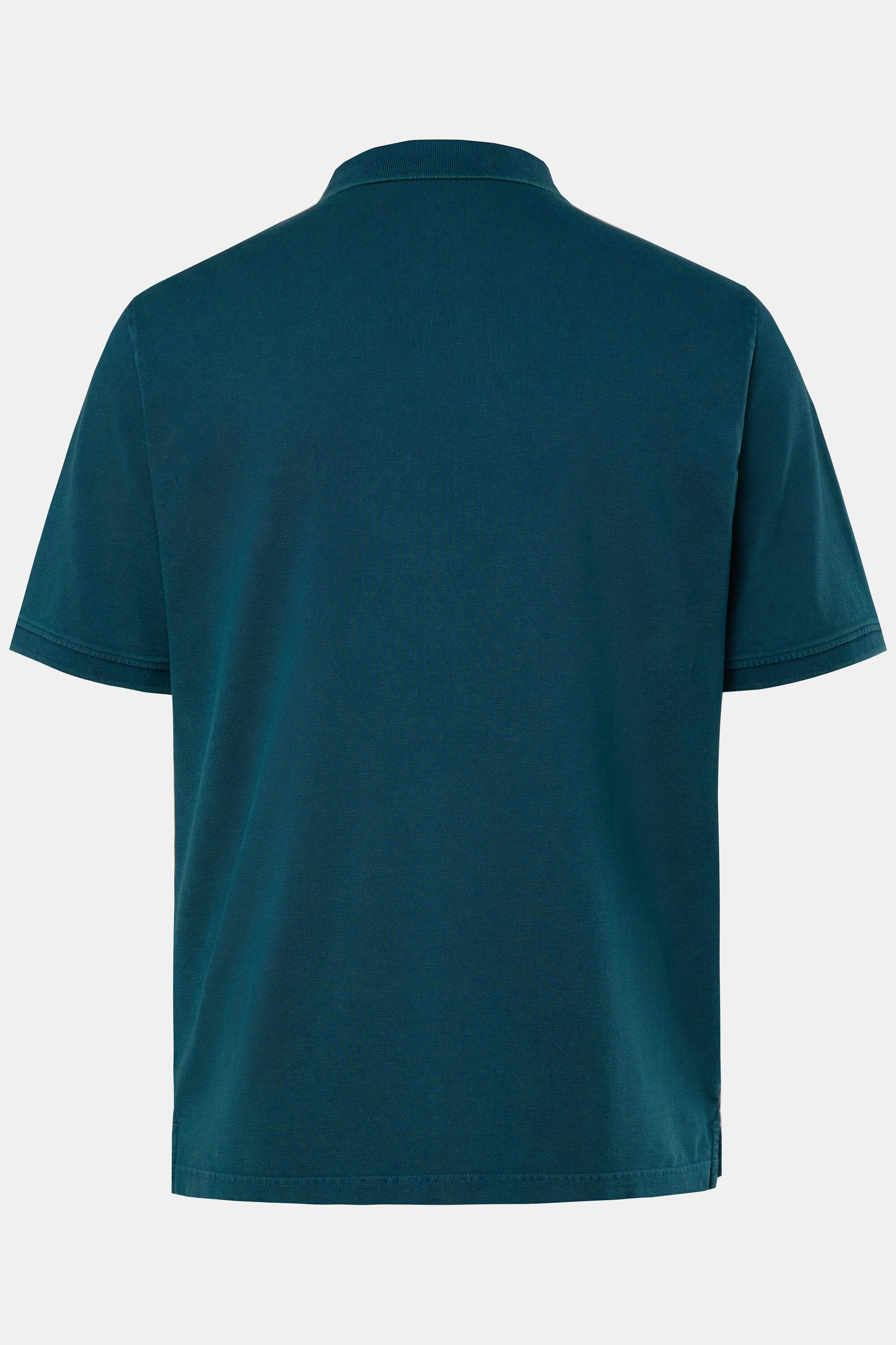 JP1880 Poloshirt Halbarm Piqué Vintage Look  