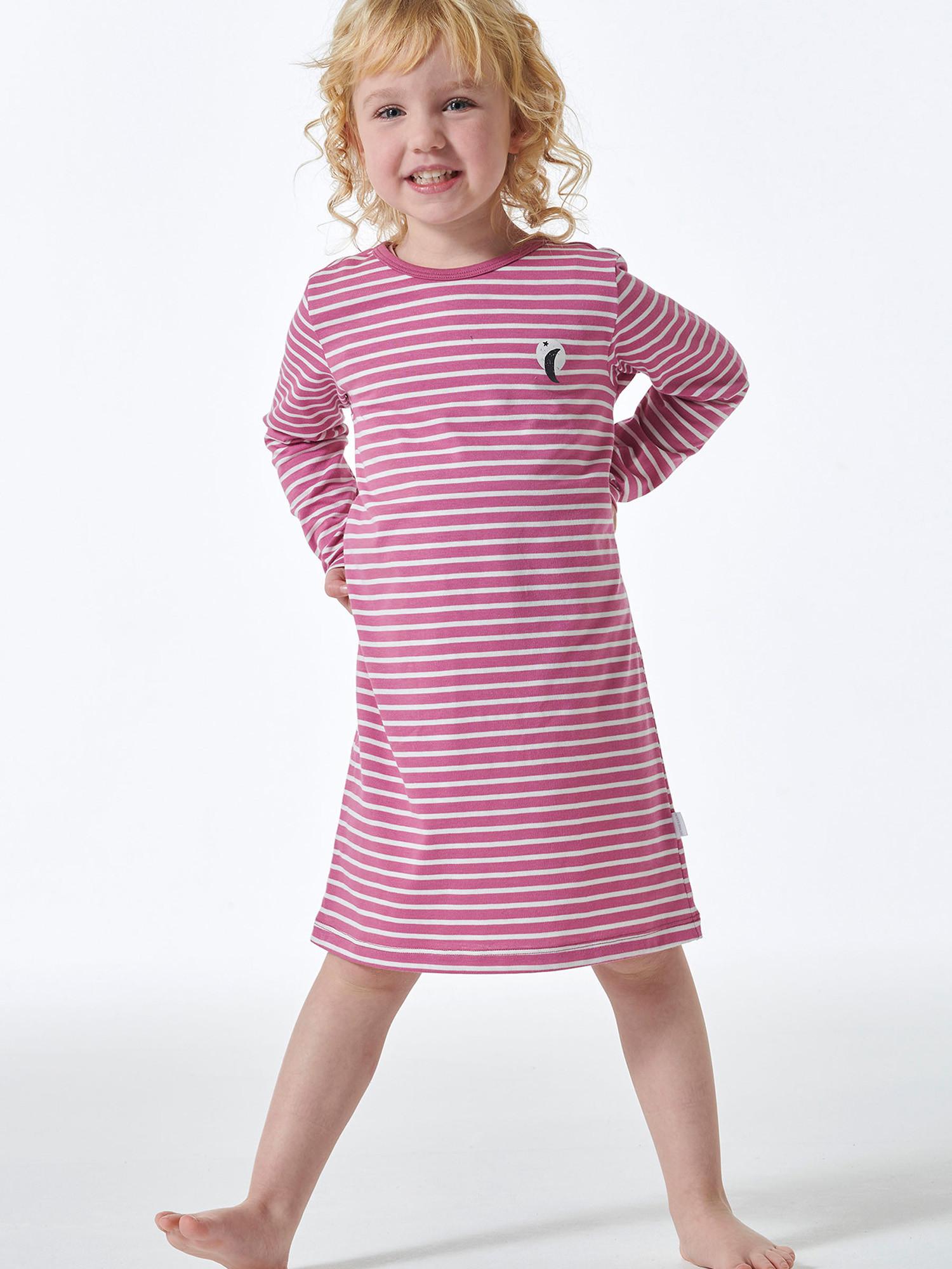 Schiesser Natural Love Chemise de Nuit Rayée  