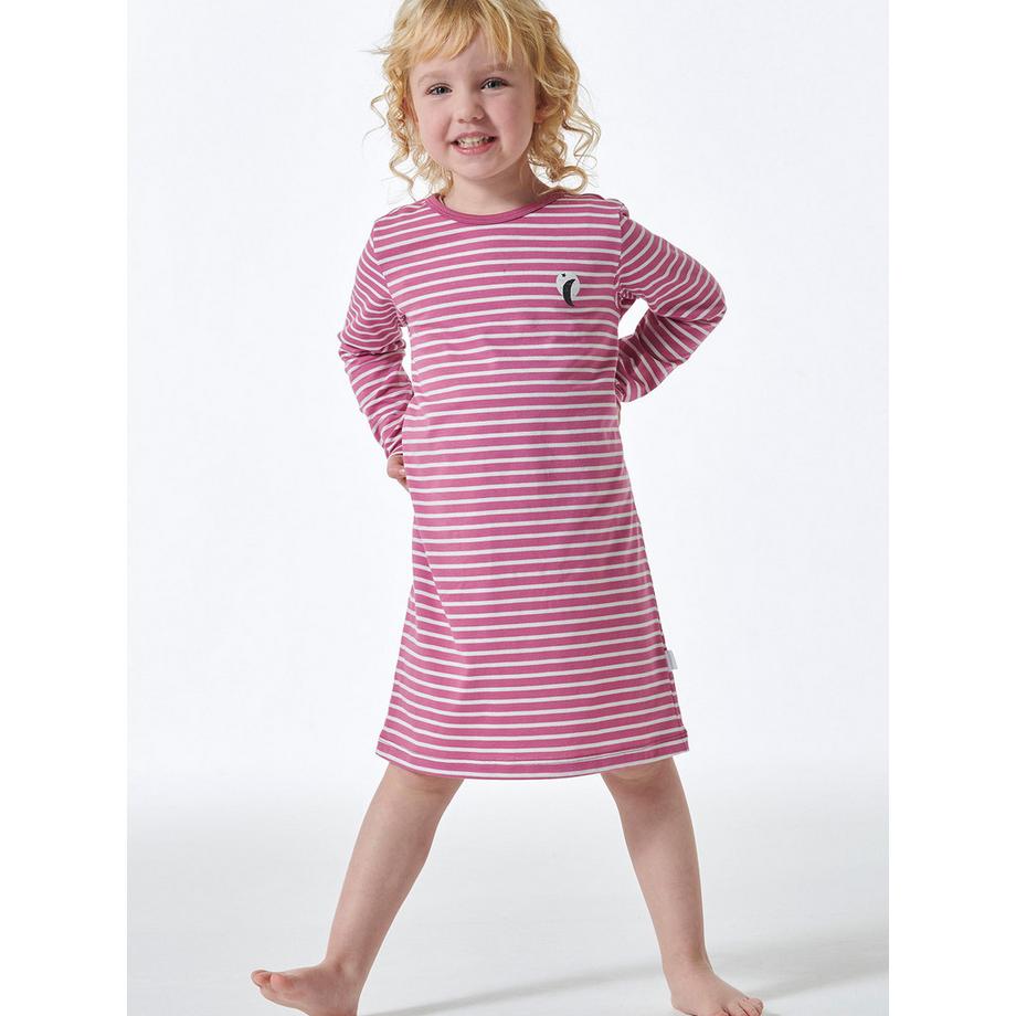 Schiesser Natural Love Gestreiftes Nachthemd  