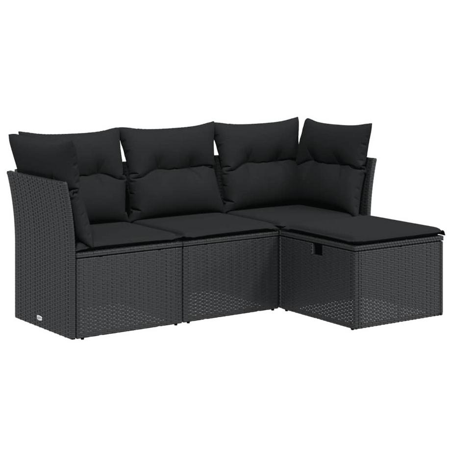 set divano da giardino Polirattan