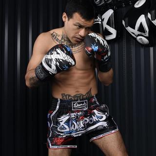 8WEAPONS  Muay Thai Shorts s - Cut like a blade black 2.0 L 