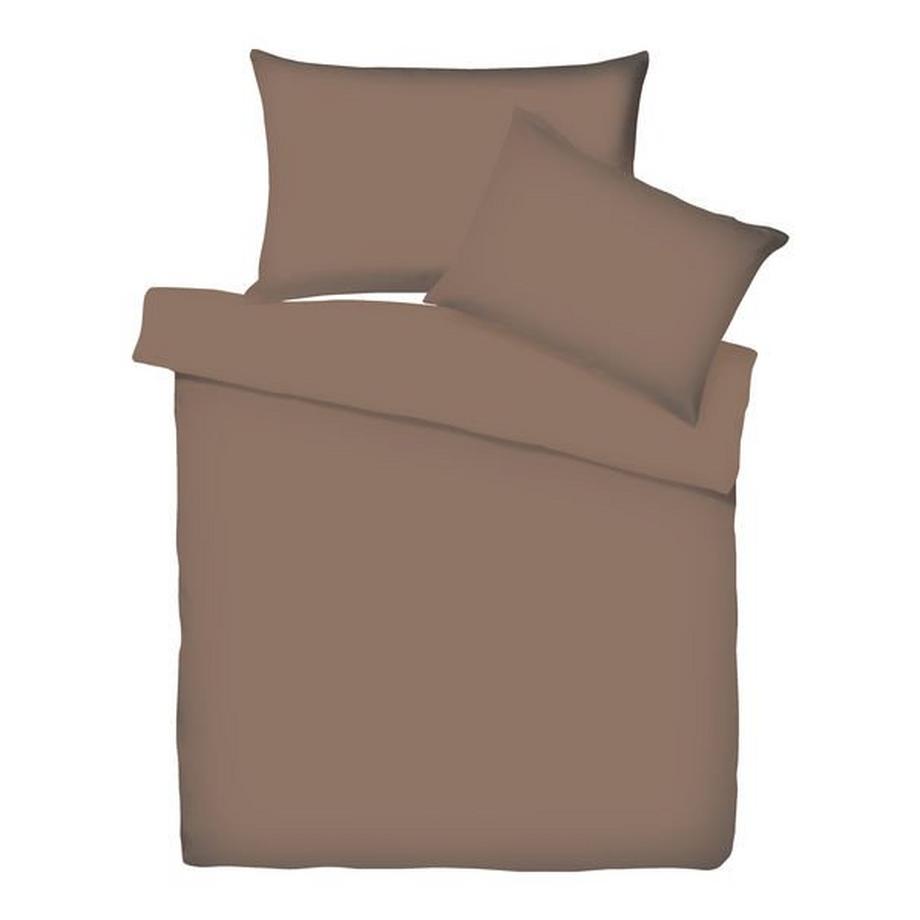 Living Home Uni Satin Parure de lit  