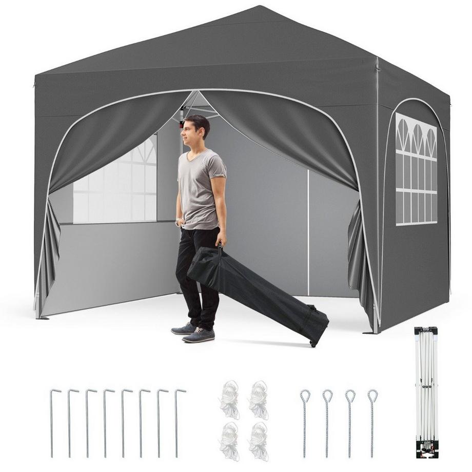 Tenda a baldacchino pop-up, 4 pareti
