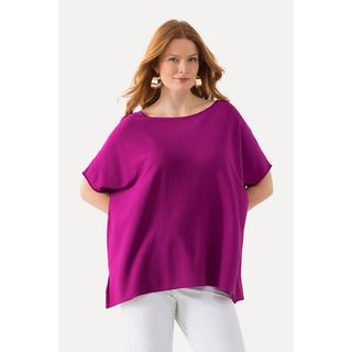 Ulla Popken  Pull oversize à manches longues, encolure bateau et manches chauve-souris 