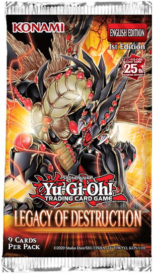 Yu-Gi-Oh!  Legacy of Destruction Booster - 1. Auflage  - EN 