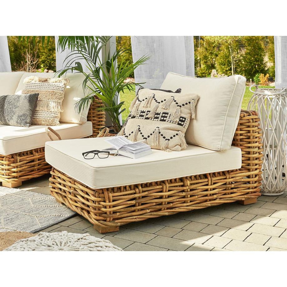 Beliani Outdoor Kissenbezug Set aus Polyester VARALLO  