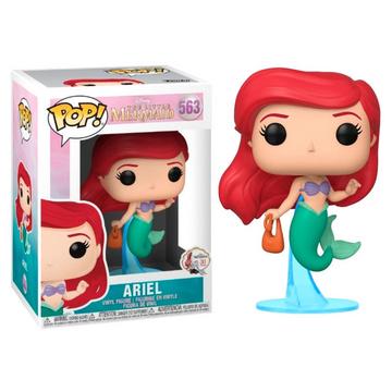 Figura POP Disney Sirenetta Ariel con borsa