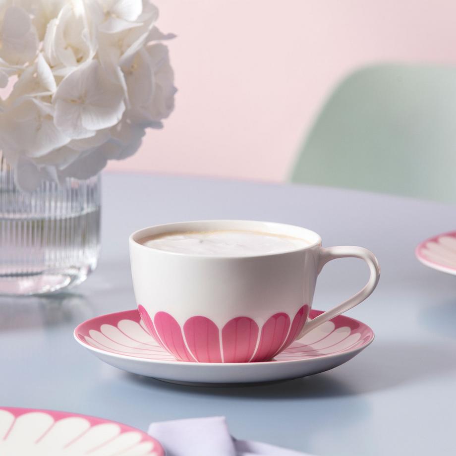 Villeroy&Boch Tazza da cappuccino Fleur cassis  