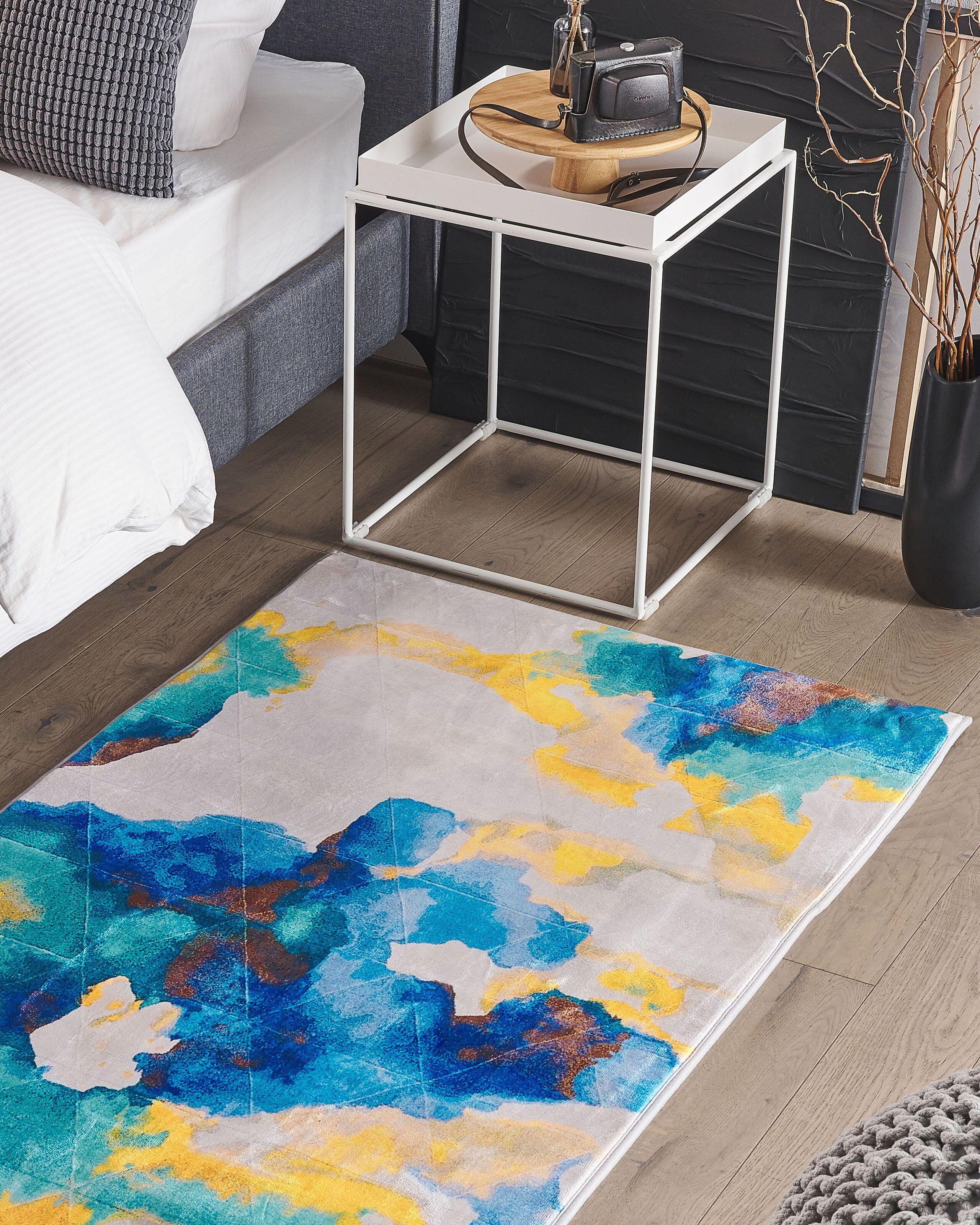 Beliani Tapis en Polyester Moderne CEYHAN  