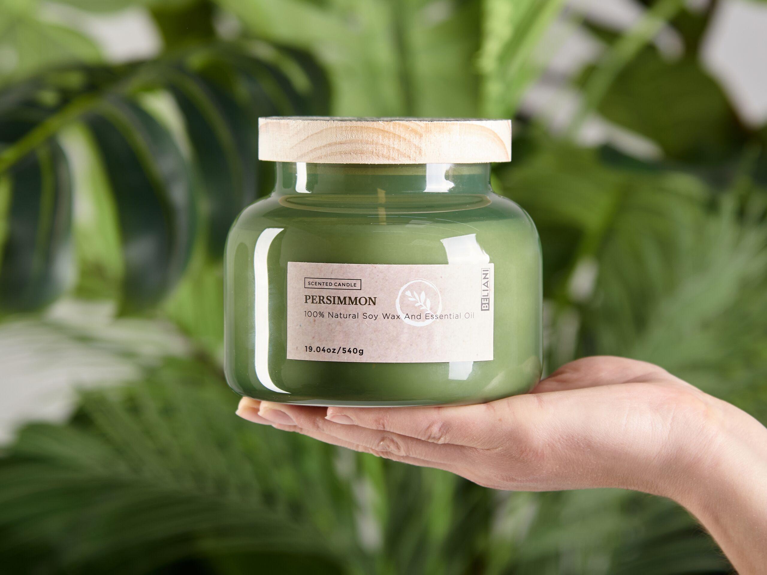 Beliani Bougie parfumée en Cire de soja DELIGHT BLISS  